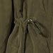 Leegoal Fashion Denim Trench Coat Hooded Outerwear Jean Jacket