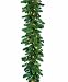 Barcana 9-Foot Northern Fir Branch Christmas Garland, 10-Inches in Diameter.