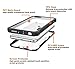 Daswise case for iPhone 6s Plus, iPhone 6 Plus 5.5 TPU Armor Full Body Protective Cover Shockproof + PET Screen Protector - Drop-Tested (10X from 4Ft), Dust Proof Design (Black)