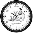 Habit 2 - Goal, Straight A's (English Text) - Wall Clock from THE 7 HABITS - CLOCK COLLECTION by WatchBuddy Timepieces (White Frame)