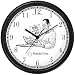 Habit 2 - Goal, Straight A's (English Text) - Wall Clock from THE 7 HABITS - CLOCK COLLECTION by WatchBuddy Timepieces (Hunter Green Frame)