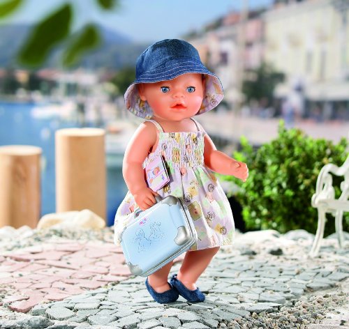 Zapf Creation 808214 - Baby Born Ich-mach-Urlaub de luxe Set