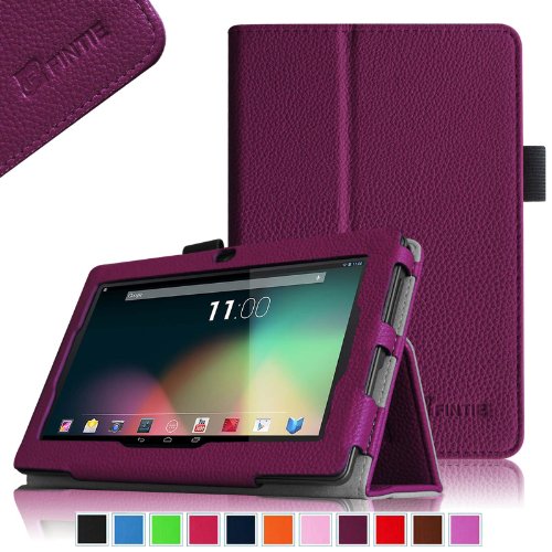 Fintie Premium PU Leather Case Cover for 7 Inch Android Tablet inclu. Dragon Touch Y88X Plus / Y88X / Y88 / Q88 A13 7 Inch, NeuTab N7S Pro 7, NeuTab N7 Pro 7, Alldaymall A88X / A88S 7 Inch, Chromo Inc 7 Tablet, IRULU eXpro Mini 7 inch, iRULU X1S 7, KingPad K70 / K77 7, ProntoTec Axius Series Q9 / Q9S 7 Inch, Tagital T7X 7, Zibo 7