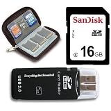 Buy 16GB SD SDHC Class 4 Memory Card (Bonus Pack - Includes Everything But Stromboli...