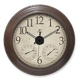 Solar Flare Rust finish solar powered Clock 510r086dCuL. SL160 Solar Flare Rust finish solar powered Clock