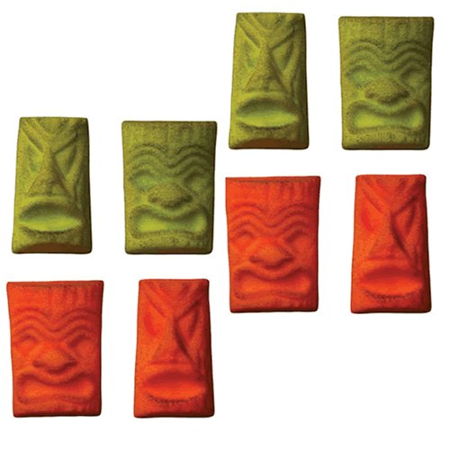 Tiki Masks Cakes & Cupcakes Decorating, Tiki Masks #43588 Edible Hard Sugar... by Lucks