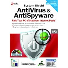System Shield 4 Antivirus and Antispyware, up to 3 PCs (PC) [Import]