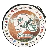 Miami Dolphins CD / DVD / Game Carrying Case (Holds 24 CD's)