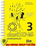 Bücher : Das Ding 3 Kultliederbuch im Ringeinband mit Plektrum u. Grifftabelle für Gitarre mit 264 Griffen !