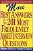 More Best Answers to the 201 Most Frequently Asked Interview Questions