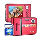 SVP NEW 9MP Red Digital Camera+ Video Recorder+8X Zoom~ UltraSlim (2GB Incl ....