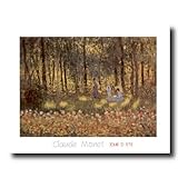 IMAGE OF Claude Monet Girl Flower Garden Paris Landscape Picture Art Print