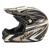 MOTO-X6 YTH VSR BLUE/WHITE - KBC Helmets -