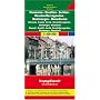 Slovenia, Croatia, Serbia-Montenegro, Bosnia-Hercegovina, Macedonia Road Map (Country Road & Touring)