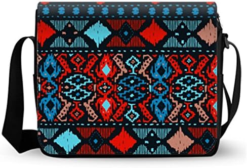 Aztec Pattern Art Print Ladies Messenger Bags Shoulder Bags Made From Oxford Fabric