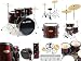 Platin Drumset Performer (Wine Red)