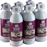 Simply Spray Upholstery Fabric Spray Paint 8 Oz. Can 6 Pack Plum