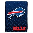 Buffalo Bills NFL Royal Plush Raschel Blanket (Diamond) (60x80")"