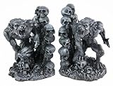 UPC 726549000478 product image for Snarling Werewolf Bookends Gothic Book Ends Wolf Man | upcitemdb.com