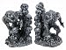 Snarling Werewolf Bookends Gothic Book Ends Wolf Man