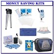 Panasonic Lumix Digital Cameras Standard Accessory Kit for DMC-ZS3 LS80 LS85 FX150 LX3 FX37 TZ50 FX580 TS1 ZS1 ZS3 FS7 FS15 FS25 FX48