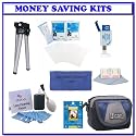 Panasonic Lumix Digital Cameras Standard Accessory Kit for DMC-ZS3 LS80 LS85 FX150 LX3 FX37 TZ50 FX580 TS1 ZS1 ZS3 FS7 FS15 FS25 FX48