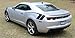 Rear Quarter Hash Graphic Decal - 2010-2014 Camaro - (Color: 3D Carbon Fiber)