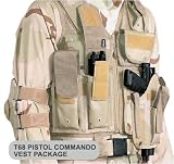 T68 Paintball Pistol Commando Vest Package