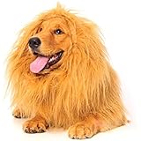 Dogloveit Large Pet Dog Costumes Lion Wigs Mane Hair Festival Party Fancy Dress Clothes Costumes 42% Off for Christmas Special Offer(please Be Aware of Fake Products From Other Sellers)