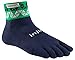 Injinji Trail Midweight Crew Socks (Large, Forest)