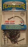 Eagle Claw FeatherLite Lazer Sharp Wide Gap Hooks - 2 5/0