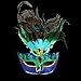 Fancy Cosplay Costume Peacock Noble Mask For Women Halloween Mask