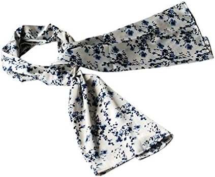 Brando White Plum Blossom Chinese Style Elegant Natural Scarf(Large)