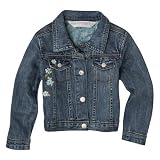Infant Girls' Genuine Kids from OshKosh Medium Sandblast Denim Jeans Jacket 24M
