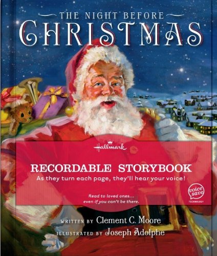 Night Before Christmas Recordable Book Limited Edition Hallmark