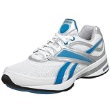 Reebok Women's EasyTone Reeinspire Walking Shoe,White/Electro Blue/Silver,10 M