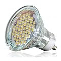 SMD SPOT GU10 230V HI-POWER 54 SMDs LEUCHTMITTEL LED LAMPE lux.pro� NEUHEIT --- 10 St�ck --- T�V gepr�ft ---