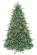 7.5' Just Cut Montana Spruce Pre-Lit Artificial Christmas Tree - Clear Lights