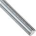 Steel Fully Threaded Stud, Zinc Plated, 3/8