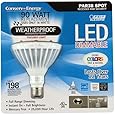 Feit Electric: PAR38 Dimmable LED Light Bulb - Weatherproof, Indoor/Outdoor 90W/18W