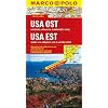 MARCO POLO Kontinentalkarte USA Ost, Gro�e Seen, Appalachen, Atlantikk�ste, Florida 1:2 Mio.: Mit landschaftlich sch�nen Strecken und ... Ausklappen, Entfernungstabelle, Ortsregister