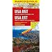 MARCO POLO Kontinentalkarte USA Ost, Gro�e Seen, Appalachen, Atlantikk�ste, Florida 1:2 Mio.: Mit landschaftlich sch�nen Strecken und ... Ausklappen, Entfernungstabelle, Ortsregister