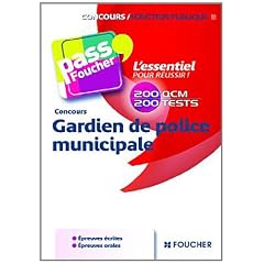 Concours Gardien de police municipale
