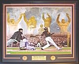Barry Bonds San Francisco Giants -2001 Record Season- 30x34 Framed Lithograph