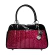 Lux de Ville SIN CITY MOTOR TOTE- Pink Sparkle and Black Lux de Ville SIN CITY MOTOR TOTE- Pink Sparkle and Black