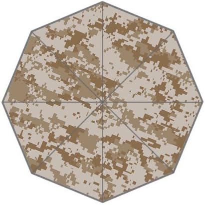 Camo Camoflage Digital Desert Military Style Totes Custom Easy Carry With Auto Foldable Rainy / Sunny Gifts Lightweight Umbrella