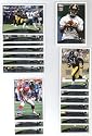 2009 Topps Pittsburgh Steelers Complete Team Set of 18 cards including Ben Roethlisberger, Troy Polamalu, Hines Ward, and more!