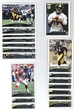 2009 Topps Pittsburgh Steelers Complete Team Set of 18 cards including Ben Roethlisberger, Troy Polamalu, Hines Ward, and more!