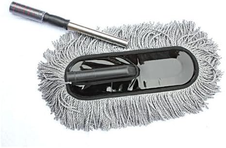 GreatTree Removable telescopic car wax drag nano fiber car wash brush car duster car mop Brushes wax