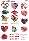 Brother "Hugs and Kisses" Disney Emb Card FREE SHIPPING
